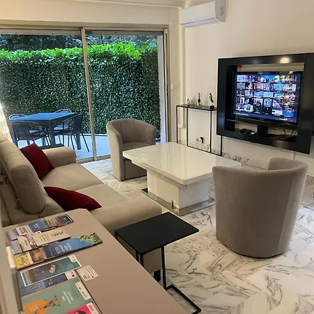 Chic 47M2, 2 Rooms, Ground Floor, Nice Patio, 280M Beach Croisette Cannes Exterior photo
