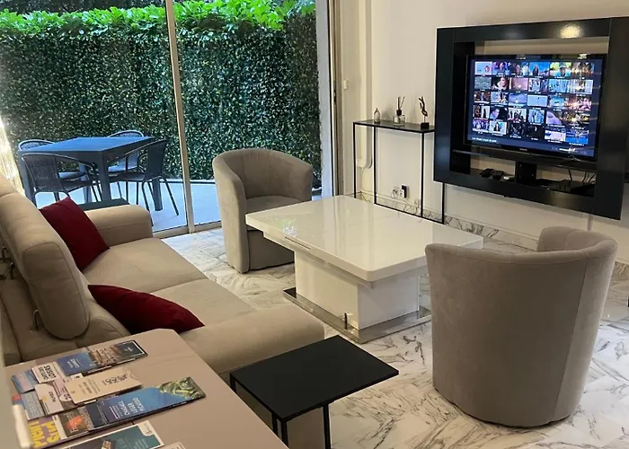 Chic 47M2, 2 Rooms, Ground Floor, Nice Patio, 280M Beach Croisette
