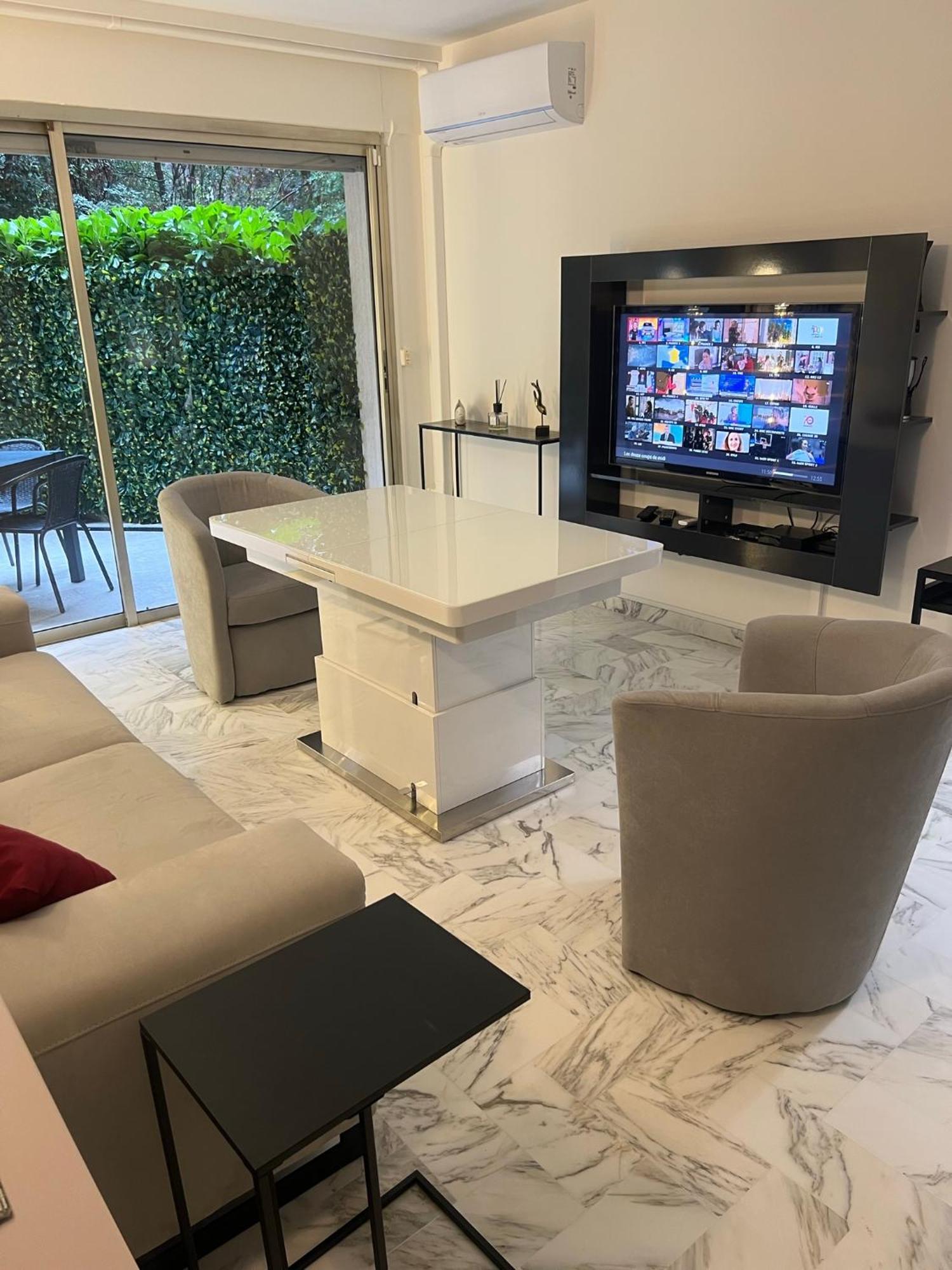 Chic 47m2, 2 Rooms, Ground Floor, Patio, 280m Croisette Apartment *
